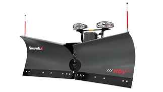 Clearance! NOS SnowEx 9.5 SS HDV Model, V-plow Flare Top, Trip edge Stainless Steel V-Plow, Automatixx Attachment System